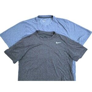 Under Armour Shirt Set of 2 Size Medium Training Weight Lifting CrossFit Gym Tee